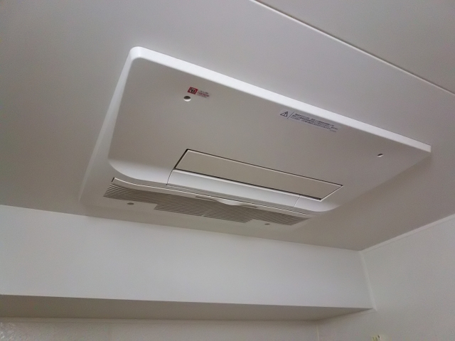 浴室暖房機の設置タイプは3種類