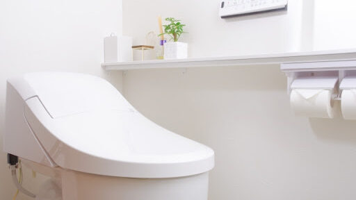 タンクレスのトイレ