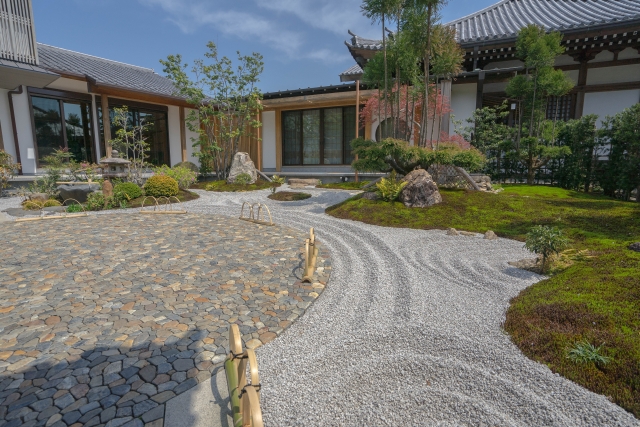 庭, コンクリート