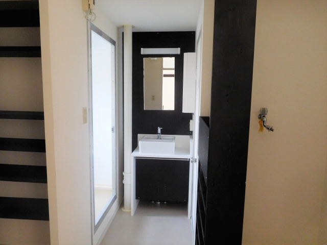 洗面台,狭い,スモールスペース