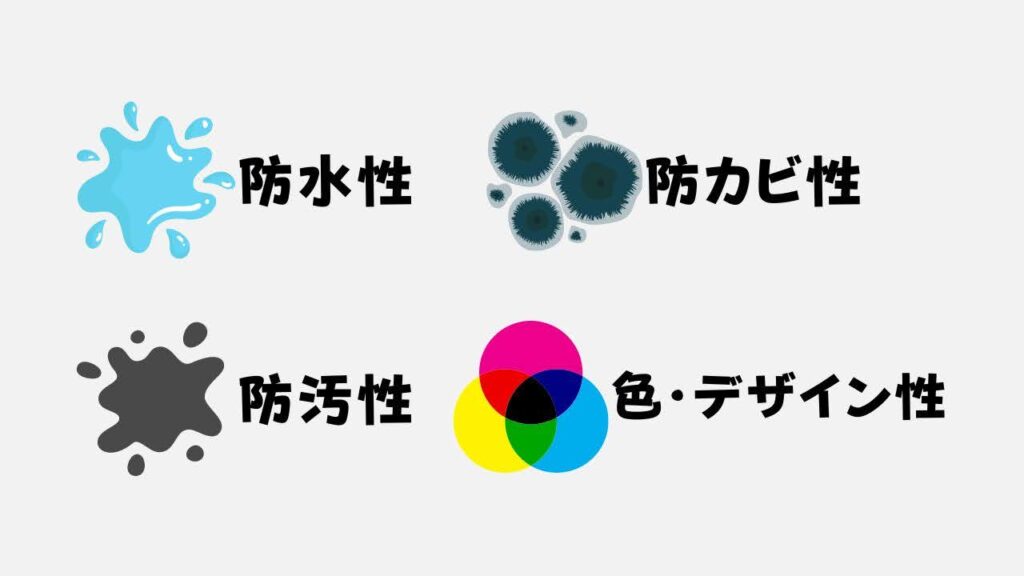 室の壁紙に使用する素材の選び方・基準