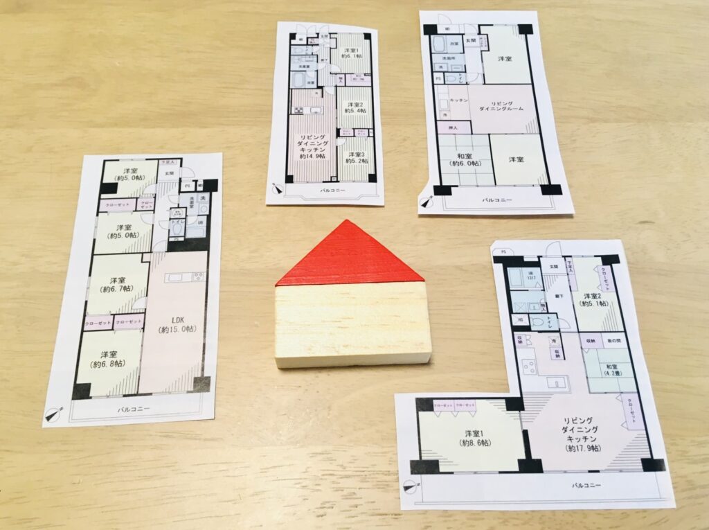 3LDKマンションの間取りにする際の注意点